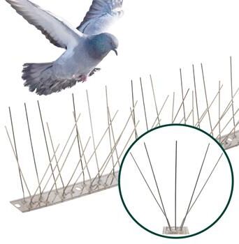 Dissuasore per uccelli ""Bird Spikes"" VOSS.garden, barriera per piccioni,<br>50cm