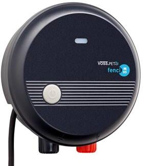 Elettrificatore VOSS.pet fenci M05 da 230 V, per cani, gatti, procioni ed altri piccoli animali