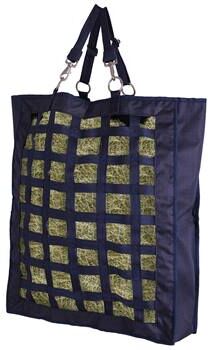 Borsa porta fieno QHP in Turnout, con piccole fessure, in blu