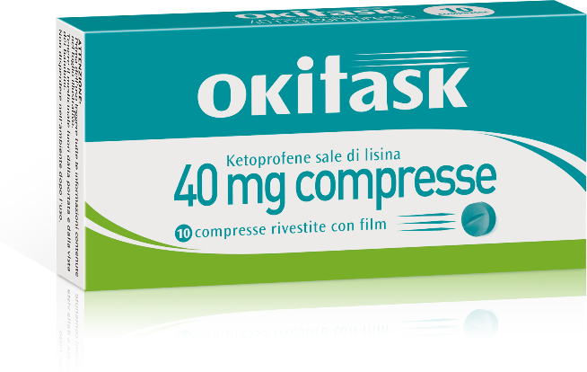 Dompe' Farmaceutici Spa Okitask*10cpr Riv 40mg