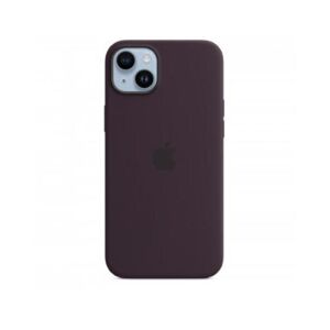 Apple Iphone 14 Plus Cover In Silicone Con Magsafe Eldeberry