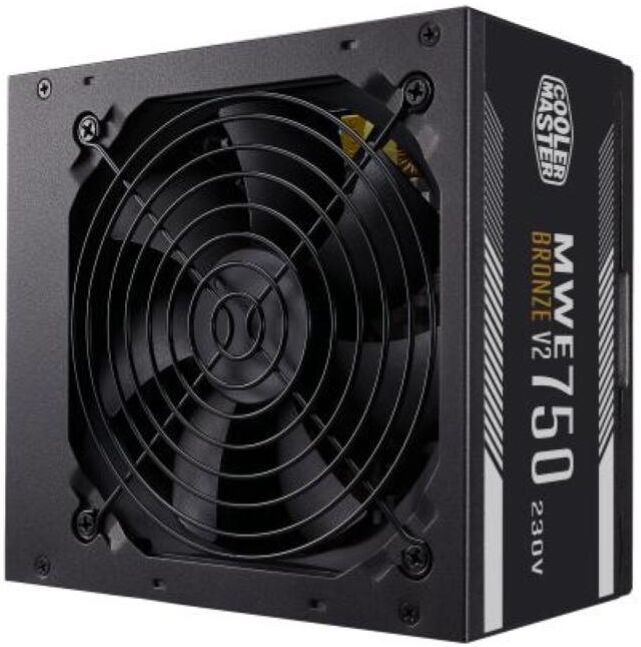 Cooler Master Mwe 750 Bronze 230v V2 Alimentatore Per Computer 750w 24-Pin Atx Atx Nero