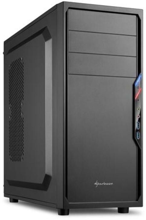 Sharkoon Vs4-V Middle Tower No Power Minitx-Matx-Atx Nero