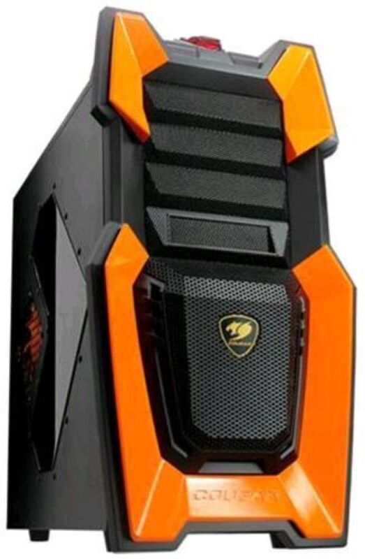 Cougar Challenger Middle Tower No-Power M-Atx-Atx Nero-Arancio