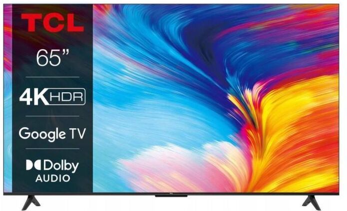 TCL Tv Led 4k 65p631 65 Pollici Hdr10 Smart Tv Android Dolby Audio