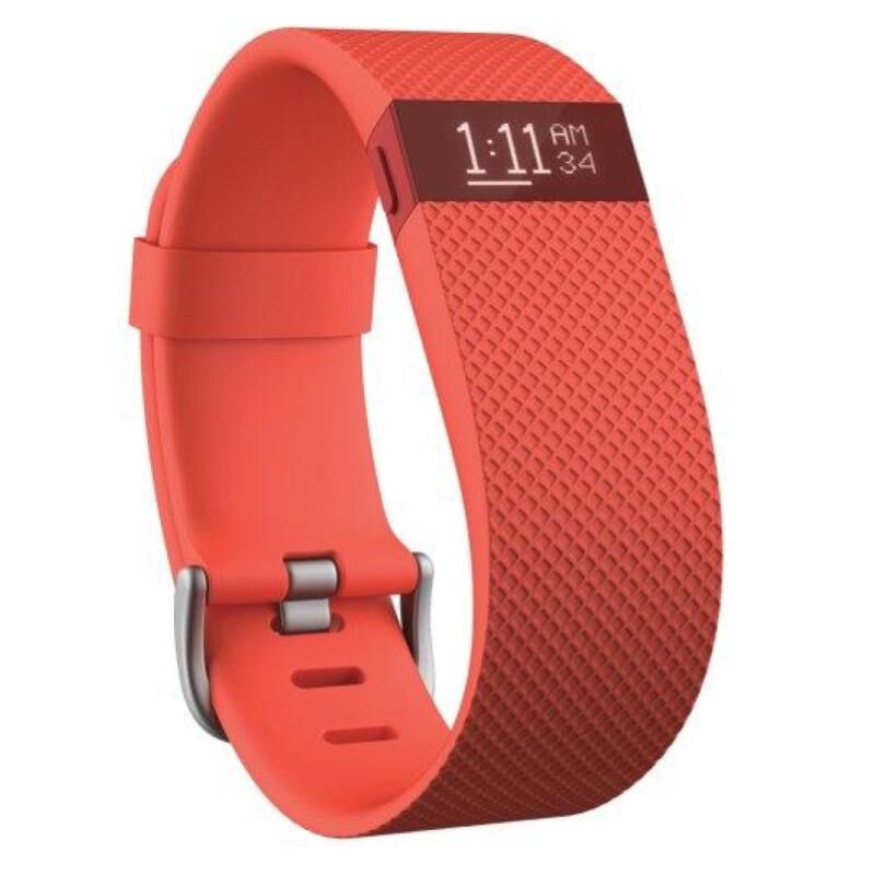 Fitbit Charge Hr Braccialetto Monitoraggio Battito Cardiaco E Attivita` Fisica Taglia Small Italia Arancione