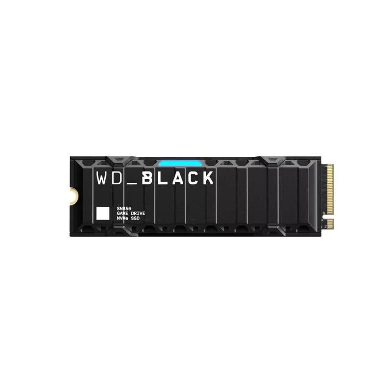Western Digital Black Sn850 Ssd M.2 2.000gb Pci Express 4.0 Nvme Ufficialmente Concessa In Licenza Per Ps5 Consoles Fino A 7000mb/s Black