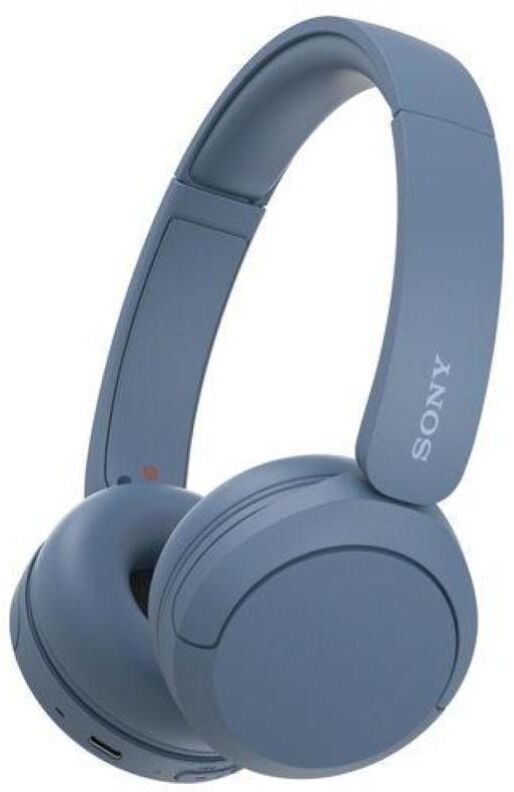 Sony Wh-Ch520 Cuffie On-Ear Wireless Con Microfono Connessione Multipoint Fino A 50 Ore Di Durata Batteria Ricarica Rapipa Blue