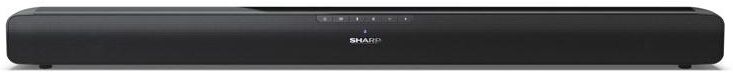 Sharp Ht-Sb100 Mini Soundbar Con Streaming Audio Wireless Bluetooth 5.1 Bluetooth Con Hdmi Arc/cec Usb Player Potenza Totale 75 W Nero