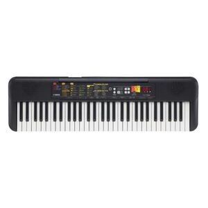 Yamaha Digital Keyboard Psr-F52, Tastiera Digitale Compatta Per Principianti Con 61 Tasti, 144 Voci Strumentali E 158 Stili Di Accompagnamento