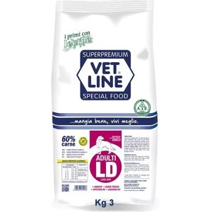 Vetline Cane Adulto LD Agnello 3 Kg 3.00 kg