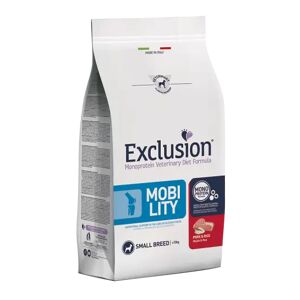 EXCLUSION Cane Monoprotein Veterinay Diet Mobility Adulto Medium&Large; Maiale&Riso; 12 Kg 12.00 kg