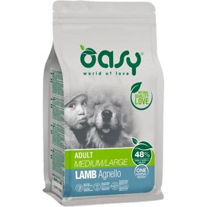 Oasy - Wonderfood Oasy Agnello OAP cane adulto Medium e Large 12 Kg 12.00 kg