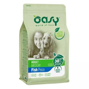 Oasy - Wonderfood Oasy Cane Adulto Lifestage Medium Pesce 3 Kg 3.00 kg