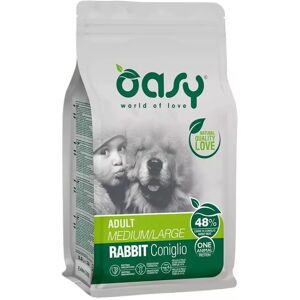 Oasy - Wonderfood Oasy Coniglio OAP cane adulto Medium e Large 2,5 Kg 2.50 kg