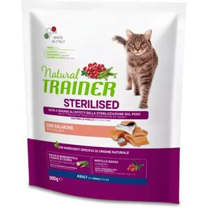 Trainer - Nova Food Natural Trainer gatto adulto Sterilizzato con Salmone 300 gr 0.30 kg