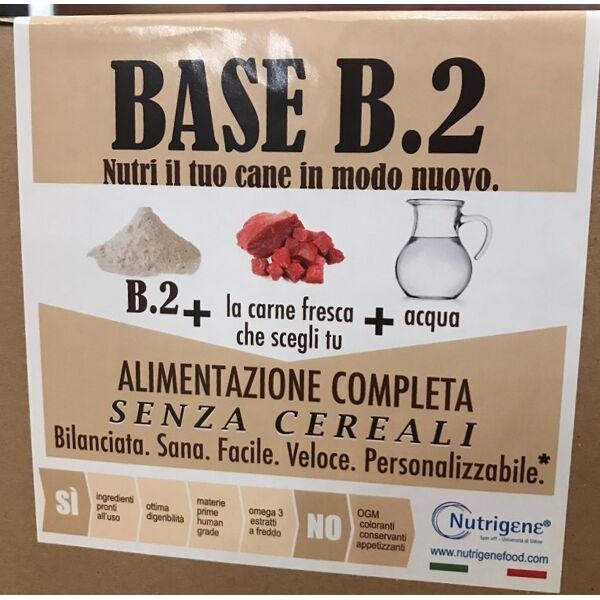 nutrigene base b 2 grain free 7 kg cane > le basi > base b 2 - grain free