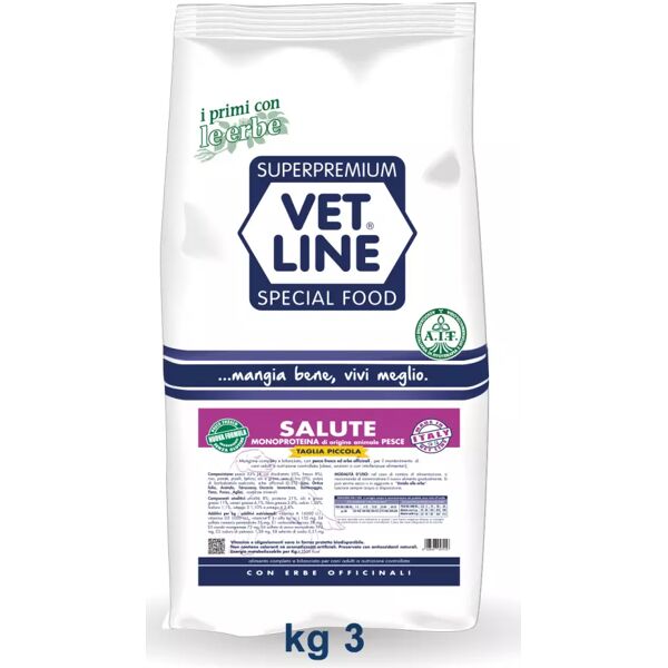 vetline cane salute mini pesce 3 kg 3.00 kg