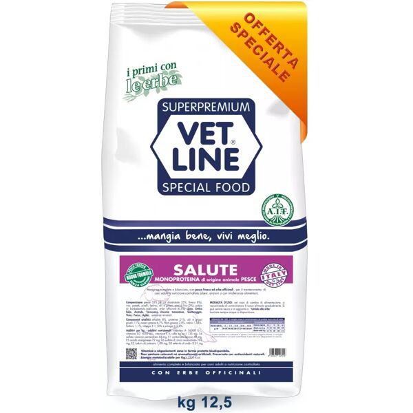 vetline cane salute pesce 12,5 kg 12.50 kg