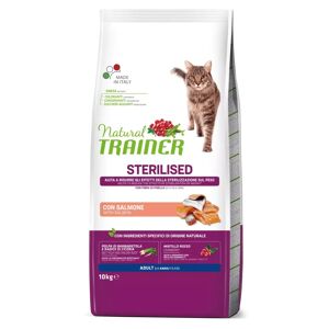 Trainer - Nova Food Natural Trainer Gatto Adulto Sterilizzato Con Salmone 10 Kg 10.00 Kg