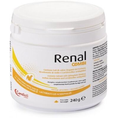 Candioli Renal Combi - Polvere per funzione renale degli animali Candioli Renal Combi - Polvere per funzione renale degli animali