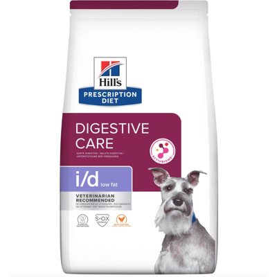 Hill's Prescription Diet Cane Digestive Care I/D a basso contenuto di grassi - Cibo per cani Hill's Prescription Diet Cane Digestive Care I/D a basso contenuto di grassi - Cibo per cani