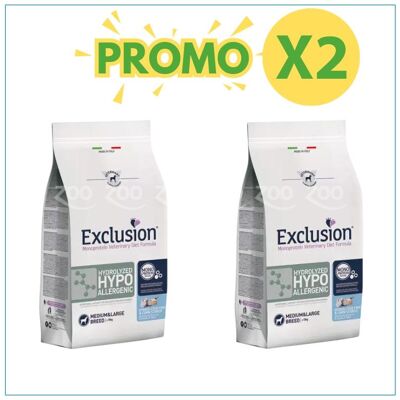 Cibo per cani idrolizzato con pesce e amido di mais - 12 kg Cibo per cani idrolizzato con pesce e amido di mais - 12 kg