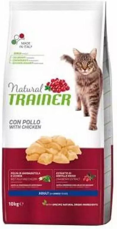 Trainer - Nova Food Trainer Gatto Natural Adulto Pollo 10 Kg Gatto > Cibo secco Erba e Croccantini > Adulto