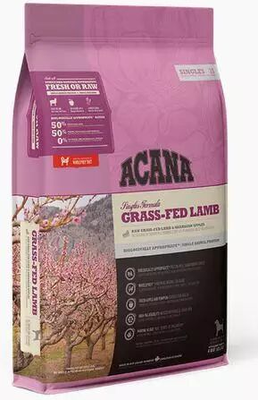 ACANA Cane Grass Fed Agnello 11,4 kg Cane > Cibo Secco e Croccantini > Adulto