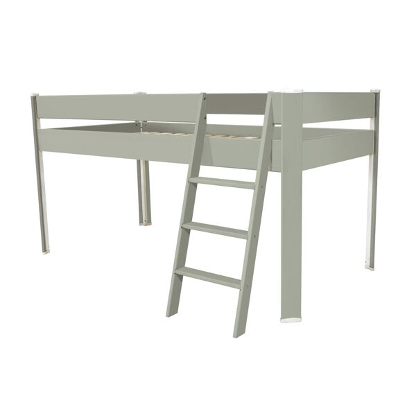 abc meubles letto compatta per bambini - 90x190 - grigio