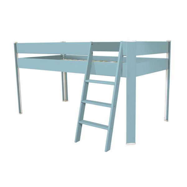 abc meubles letto compatta per bambini - 90x190 - polvere blu