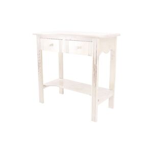 ABC MEUBLES Console hall legno + 2 cassetti -  - Bianco Antico