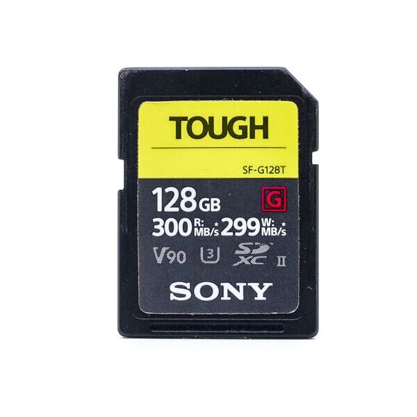 sony 128gb sf-g tough sdxc card (condition: excellent)