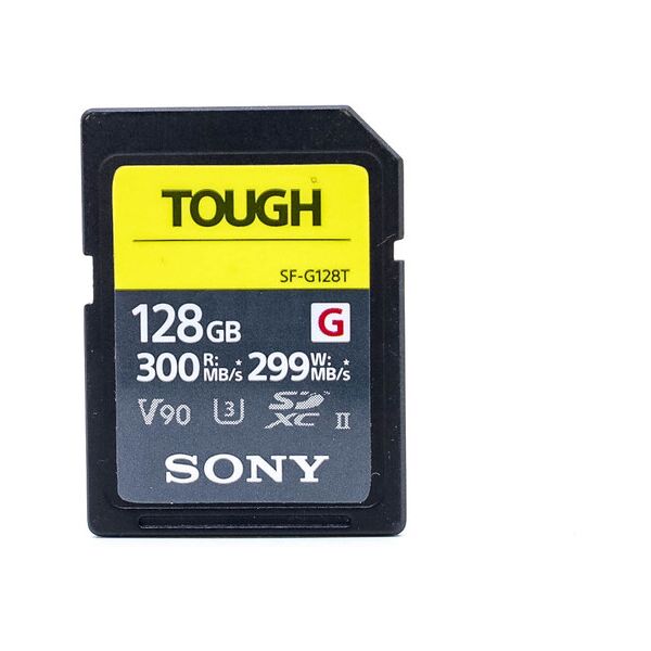 sony 128gb sf-g tough sdxc card (condition: excellent)