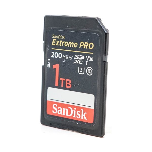 sandisk extreme pro 1tb 170mb/s sdxc card (condition: good)