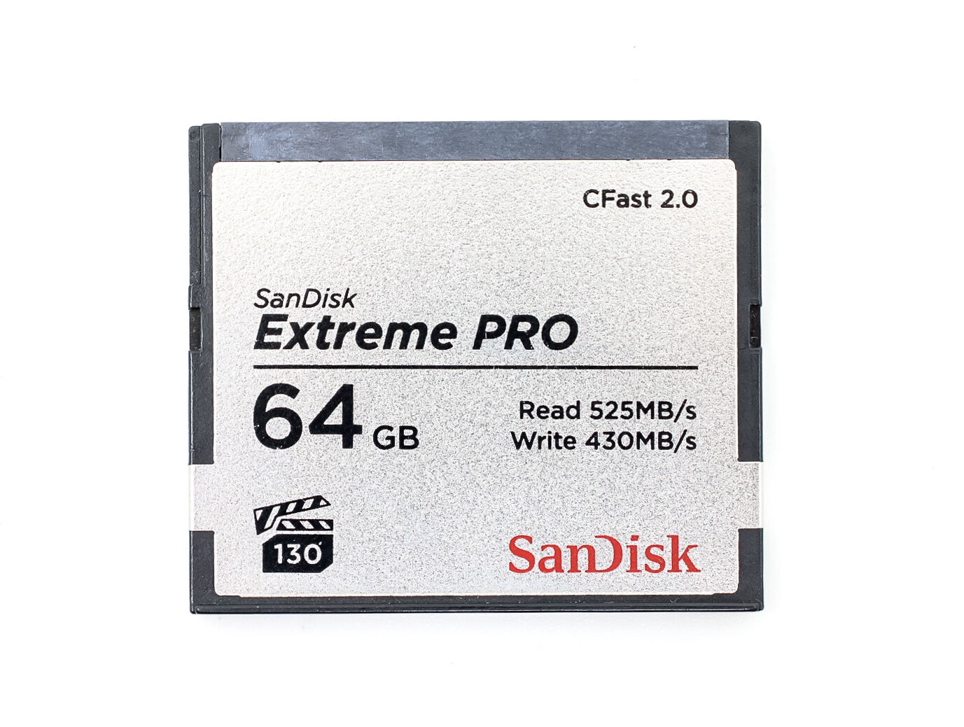 sandisk extreme pro 64gb 525mb/s cfast 2.0 card (condition: excellent)