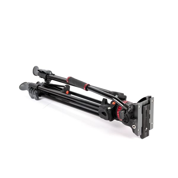 manfrotto mvh502a fluid head and mvt502am tripod (condition: excellent)