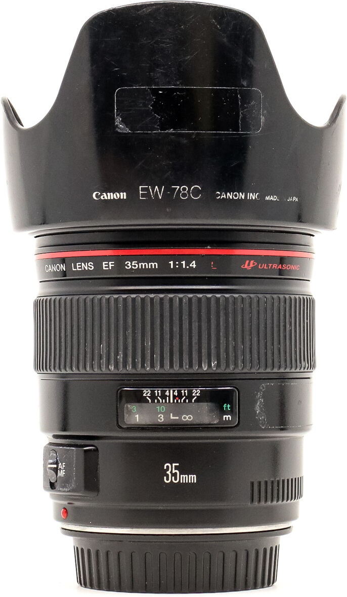 canon ef 35mm f/1.4 l usm (condition: well used)