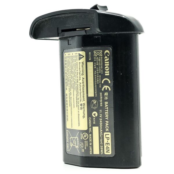 canon lp-e4n battery (condition: good)