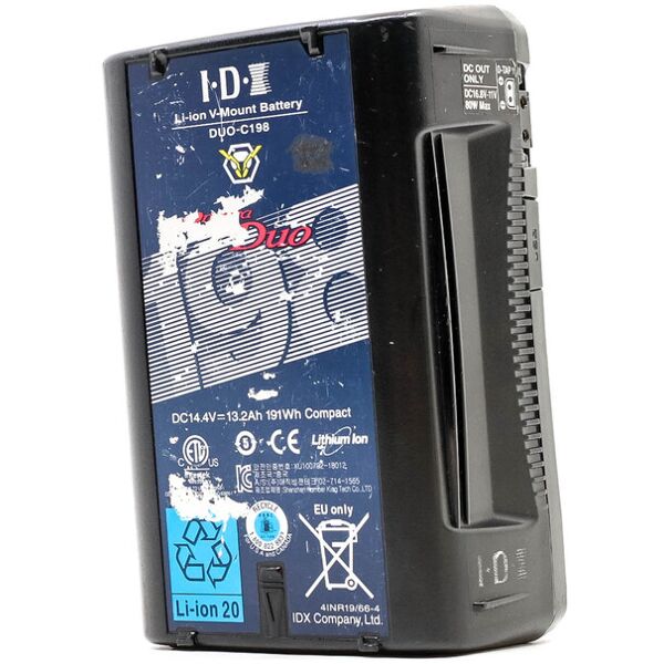 idx duo-c198 v-mount battery (condition: s/r)