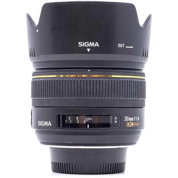 sigma 30mm f/1.4 ex dc hsm nikon fit (condition: good)