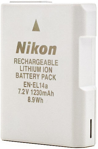 nikon en-el14a battery (condition: like new)