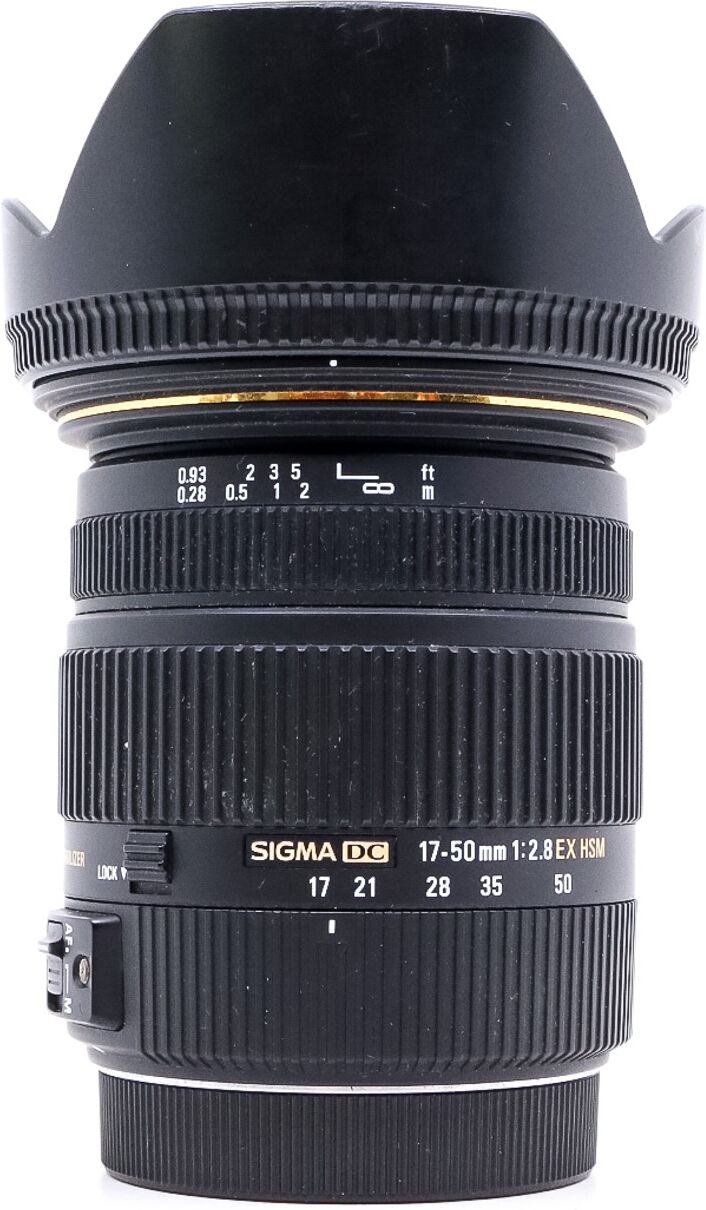 Sigma 17-50mm f/2.8 EX DC OS HSM Canon EF-S Fit (Condition: Good)