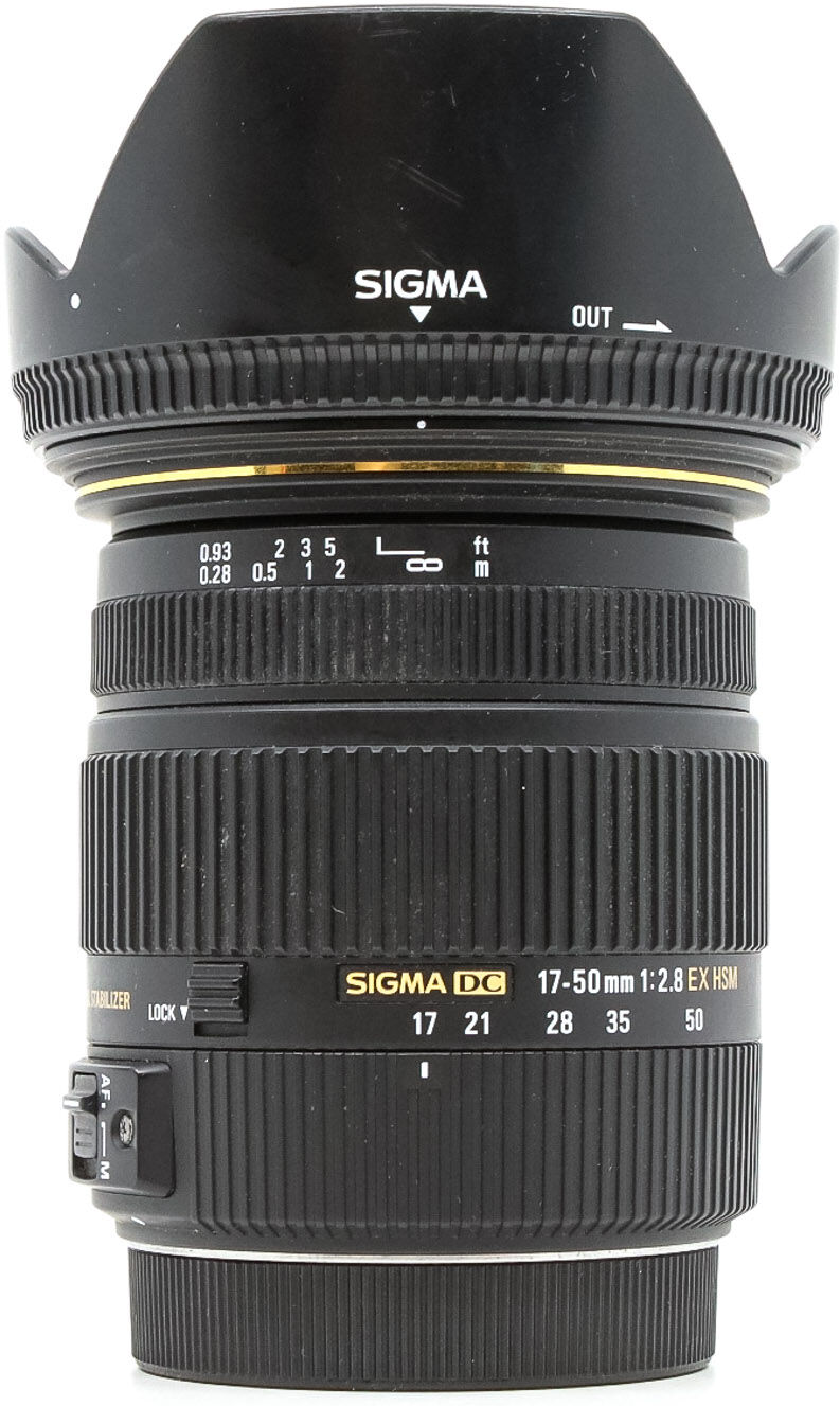 Sigma 17-50mm f/2.8 EX DC OS HSM Canon EF-S Fit (Condition: Excellent)