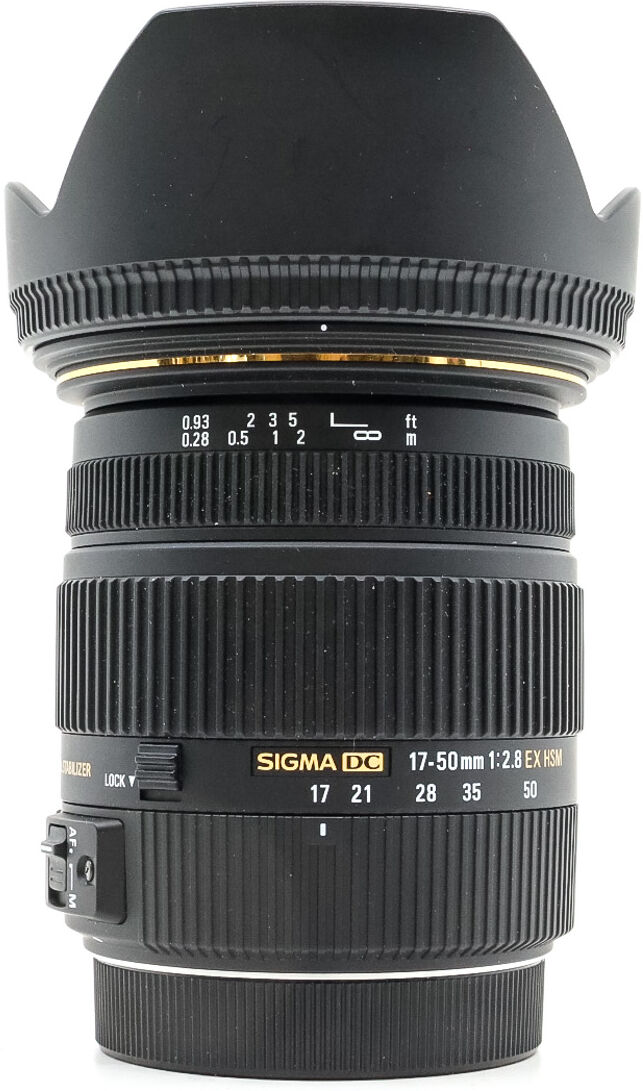 Sigma 17-50mm f/2.8 EX DC OS HSM Canon EF-S Fit (Condition: Excellent)