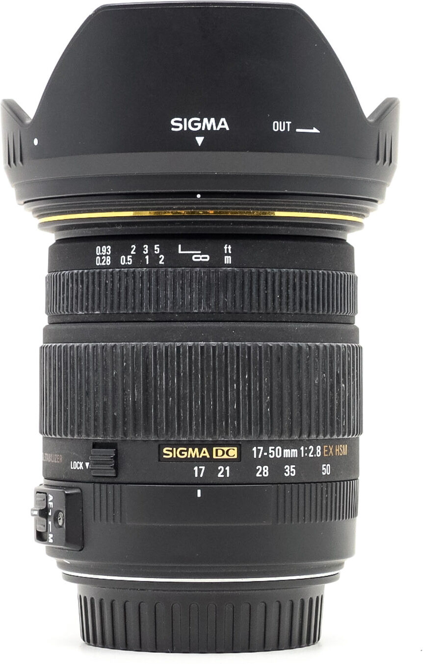 Sigma 17-50mm f/2.8 EX DC OS HSM Canon EF-S Fit (Condition: Good)