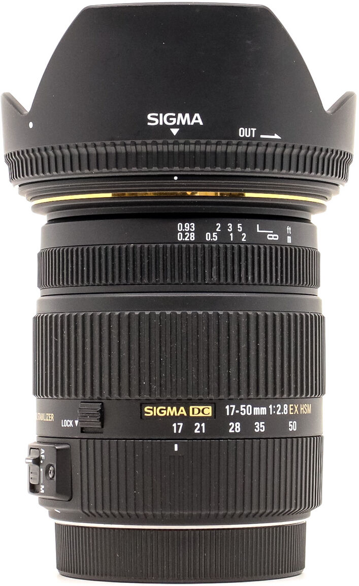 Sigma 17-50mm f/2.8 EX DC OS HSM Canon EF-S Fit (Condition: Excellent)