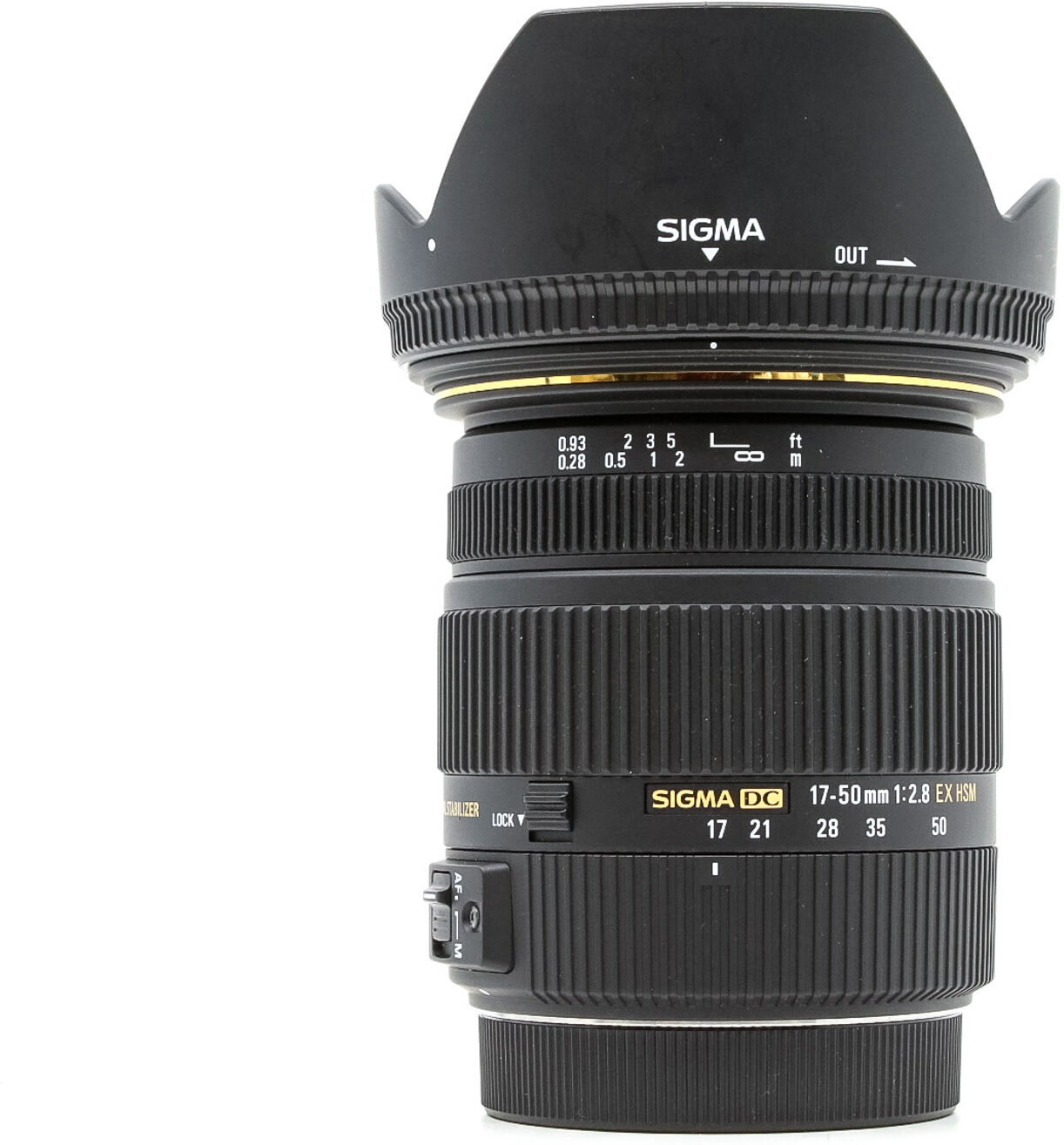 Sigma 17-50mm f/2.8 EX DC OS HSM Canon EF-S Fit (Condition: Like New)