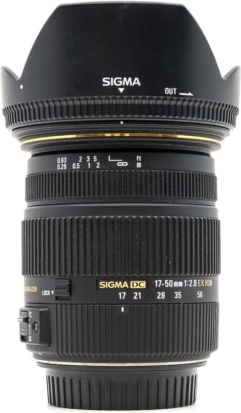 Sigma 17-50mm f/2.8 EX DC OS HSM Canon EF-S Fit (Condition: Good)