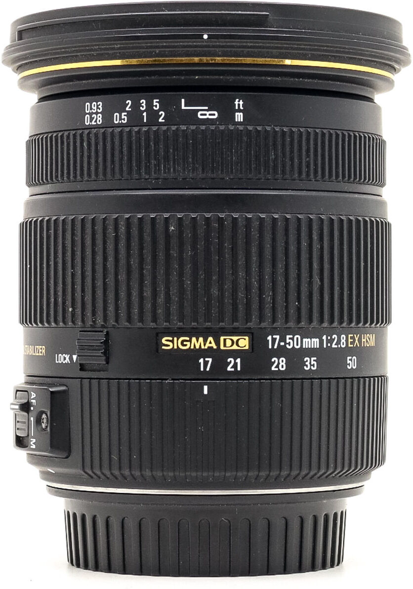 Sigma 17-50mm f/2.8 EX DC OS HSM Canon EF-S Fit (Condition: Good)